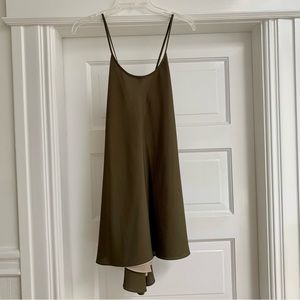 Naven Olive Mini Dress